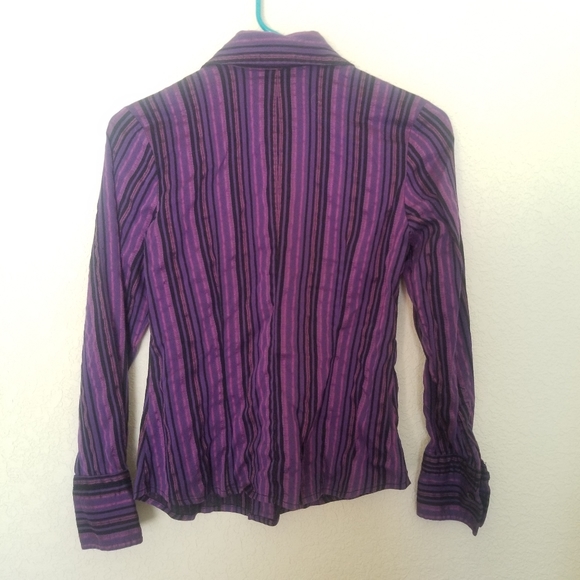 ALFANI Petite Button down - Picture 7 of 7